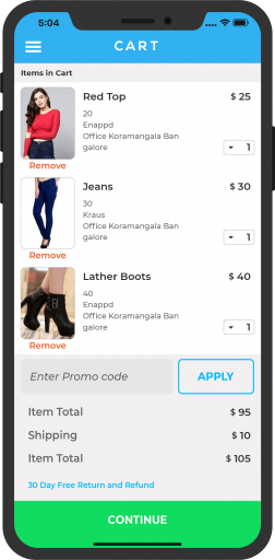 Ecommerce App Development