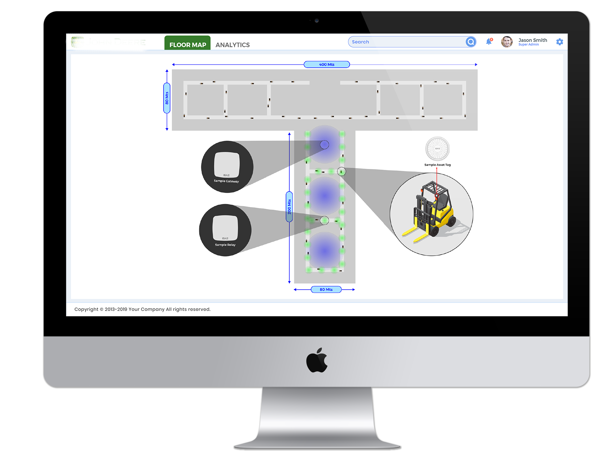 Fork Lift Asset Tracking