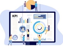 How does organization wide KPI improve through use of IoT?