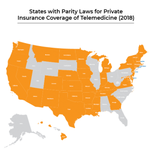 Telemedicine Parity Law States