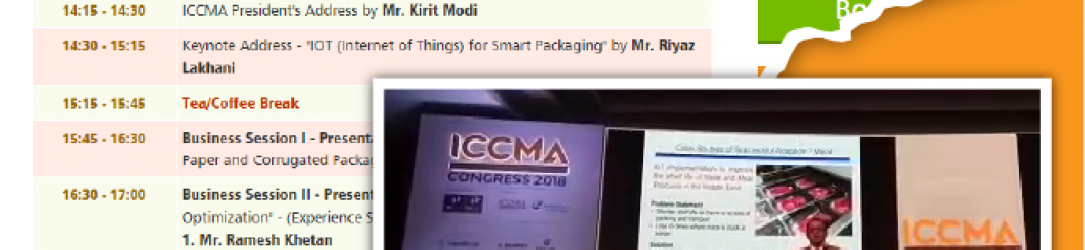 Key Note Speech on Smart Packaging Key Note Speech on Smart Packaging