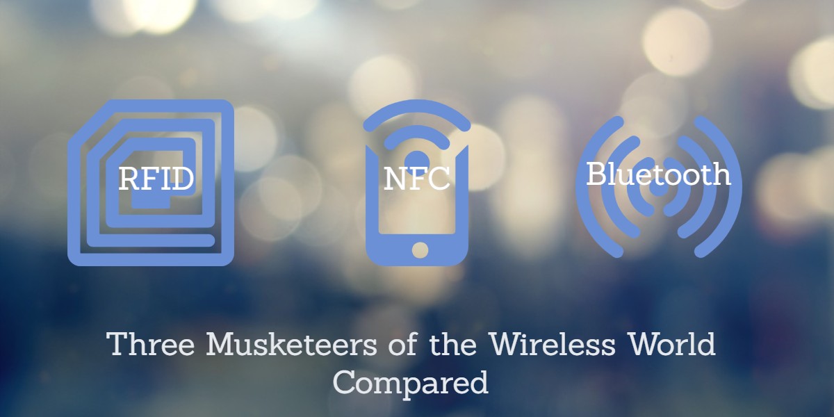 difference between BLE, NFC and RFID